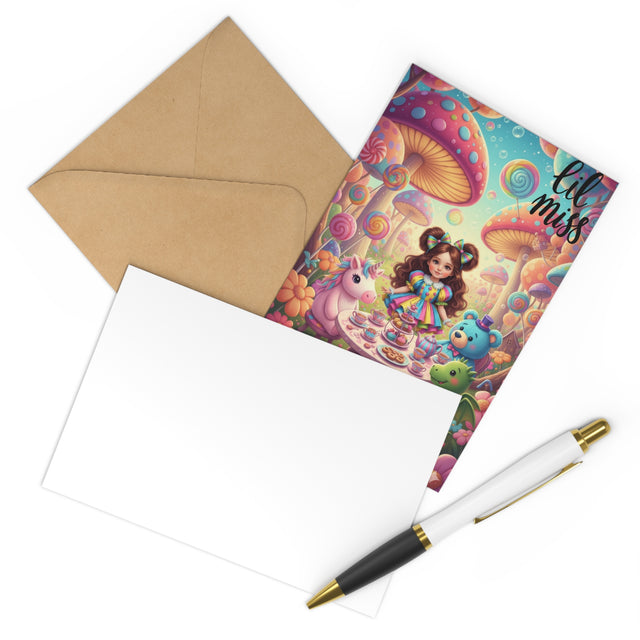 Notecard Set - Whimsical Woodland Tea Party